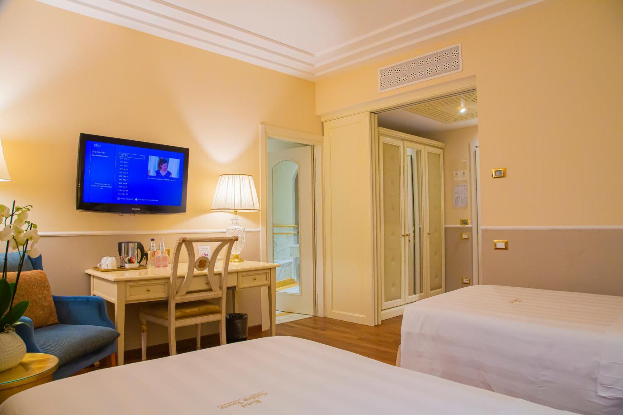Golden Tower Hotel & Spa Florencja Zewnętrze zdjęcie Deluxe Room